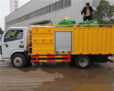 东风D933方高压清洗车工作原理及结构组成