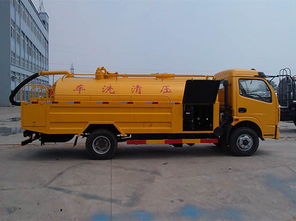 东风多利卡清洗吸粪两用车全方位解析 高压清洗功能的多角度呈现